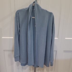 NWT Women's Blue Open Cardigan